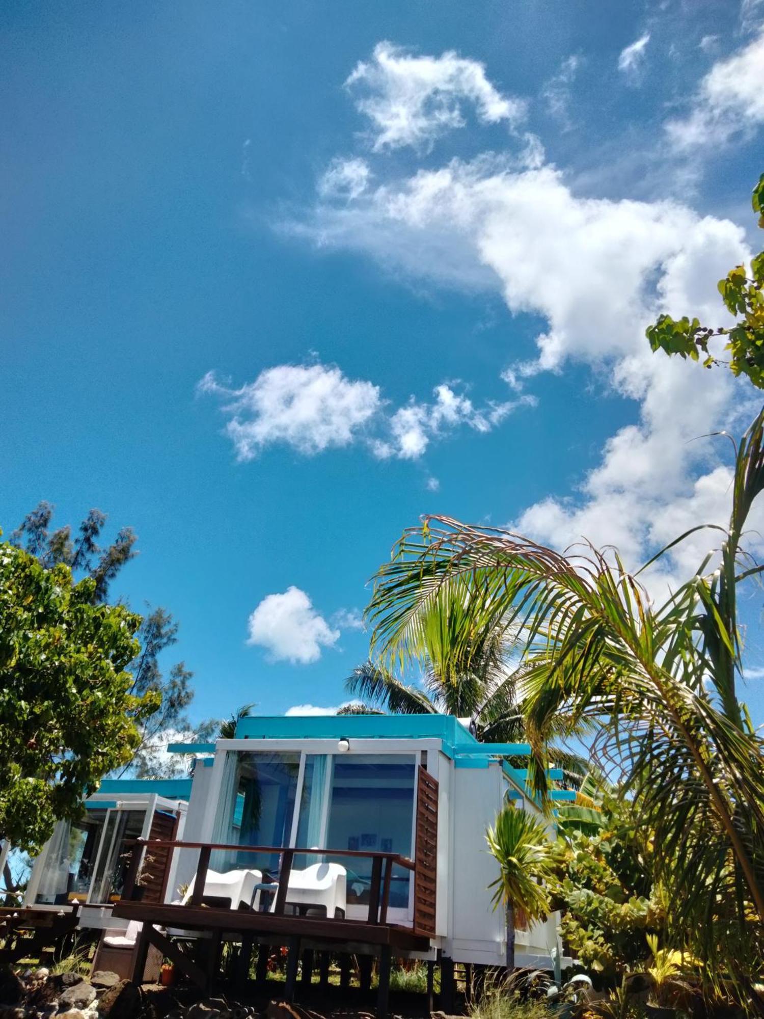 Bungalow Vue Lagon 180 Degre, La Maison Bleue Муреа Екстер'єр фото