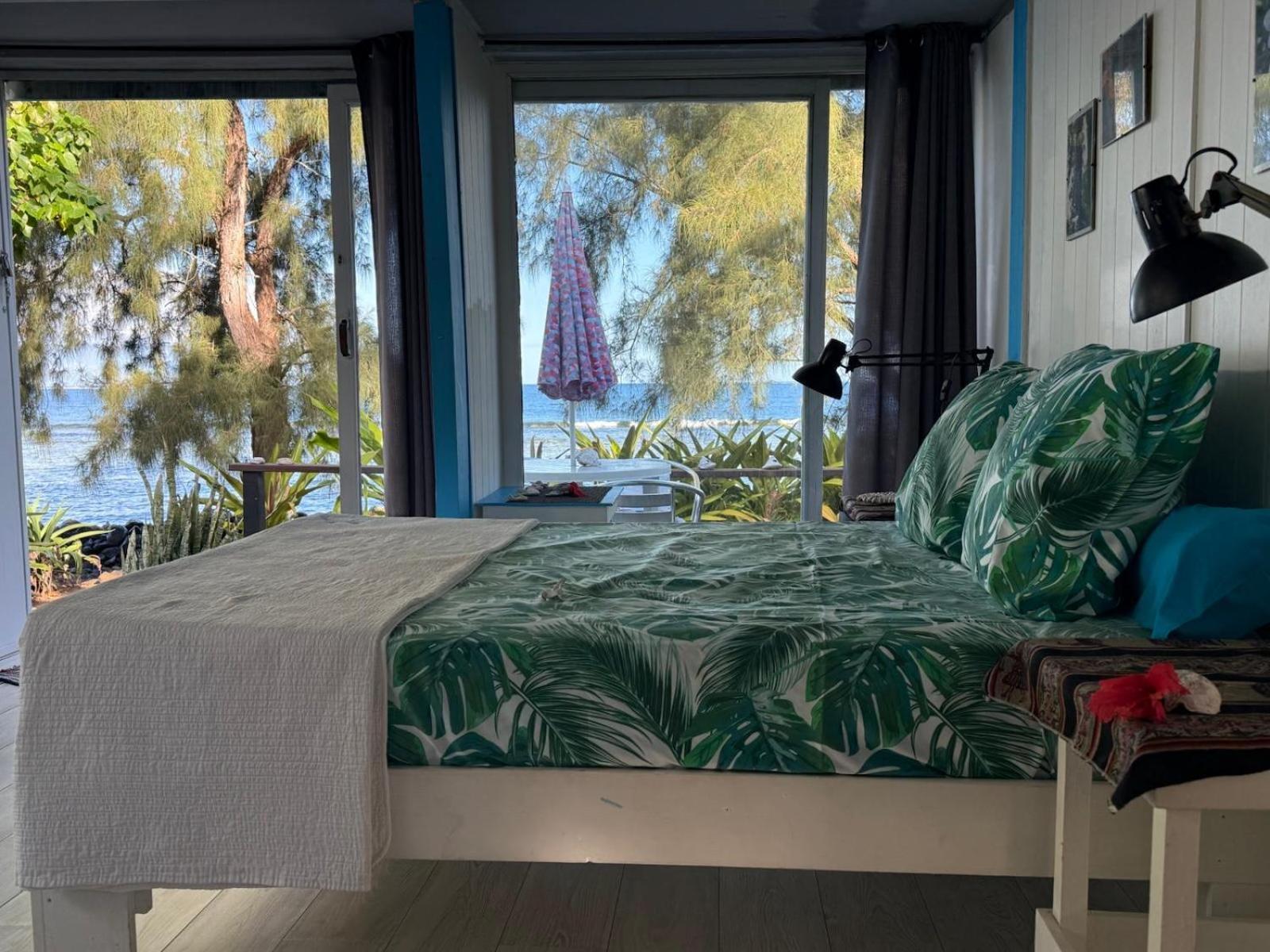 Bungalow Vue Lagon 180 Degre, La Maison Bleue Муреа Екстер'єр фото