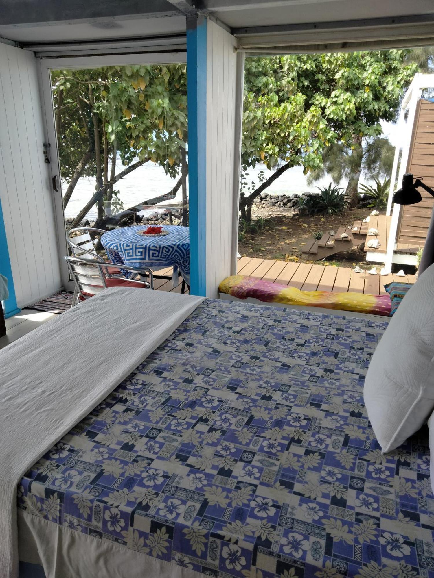 Bungalow Vue Lagon 180 Degre, La Maison Bleue Муреа Екстер'єр фото